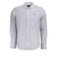 Elegant Long-Sleeved Striped Shirt for Men - SEHABRANDS