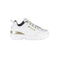 Fila Exquisite White Lace-Up Sneakers