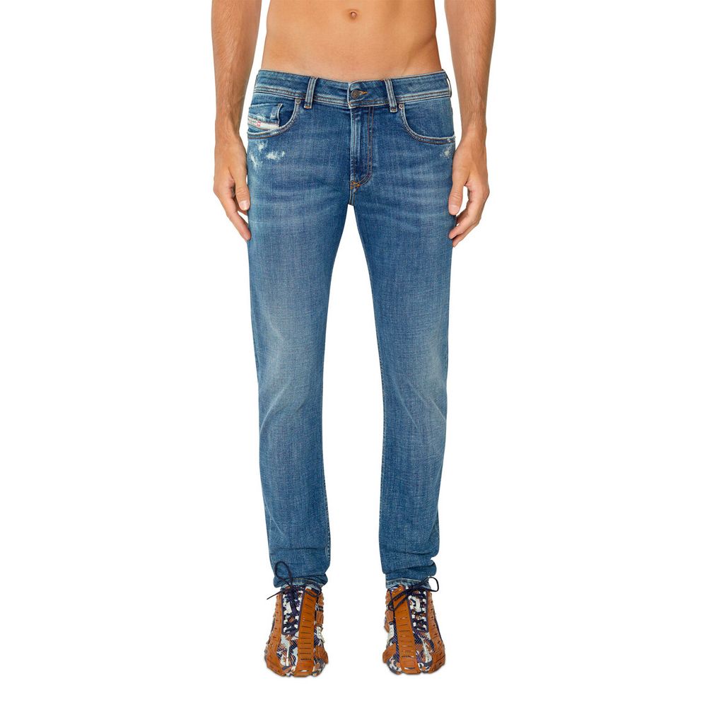 Punk-Inspired Low Waist Skinny Jeans - SEHABRANDS