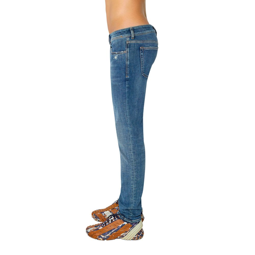 Punk-Inspired Low Waist Skinny Jeans - SEHABRANDS