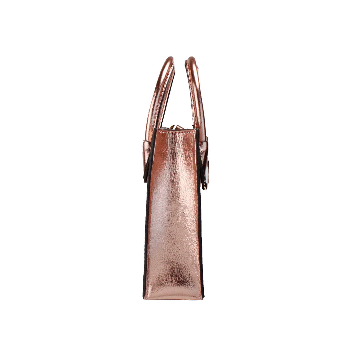 Mercer XS Primrose Metallic North South Shopper Crossbody Bag - SEHABRANDS