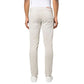 Cream-Colored Cotton Blend Trousers - SEHABRANDS