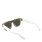 Dolce & Gabbana Chic White Acetate Designer Sunglasses