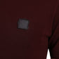 Dolce & Gabbana Elegant Maroon Cotton Blend Polo Tee