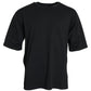 Dolce & Gabbana Black Logo Embossed Crew Neck Short Sleeves T-shirt