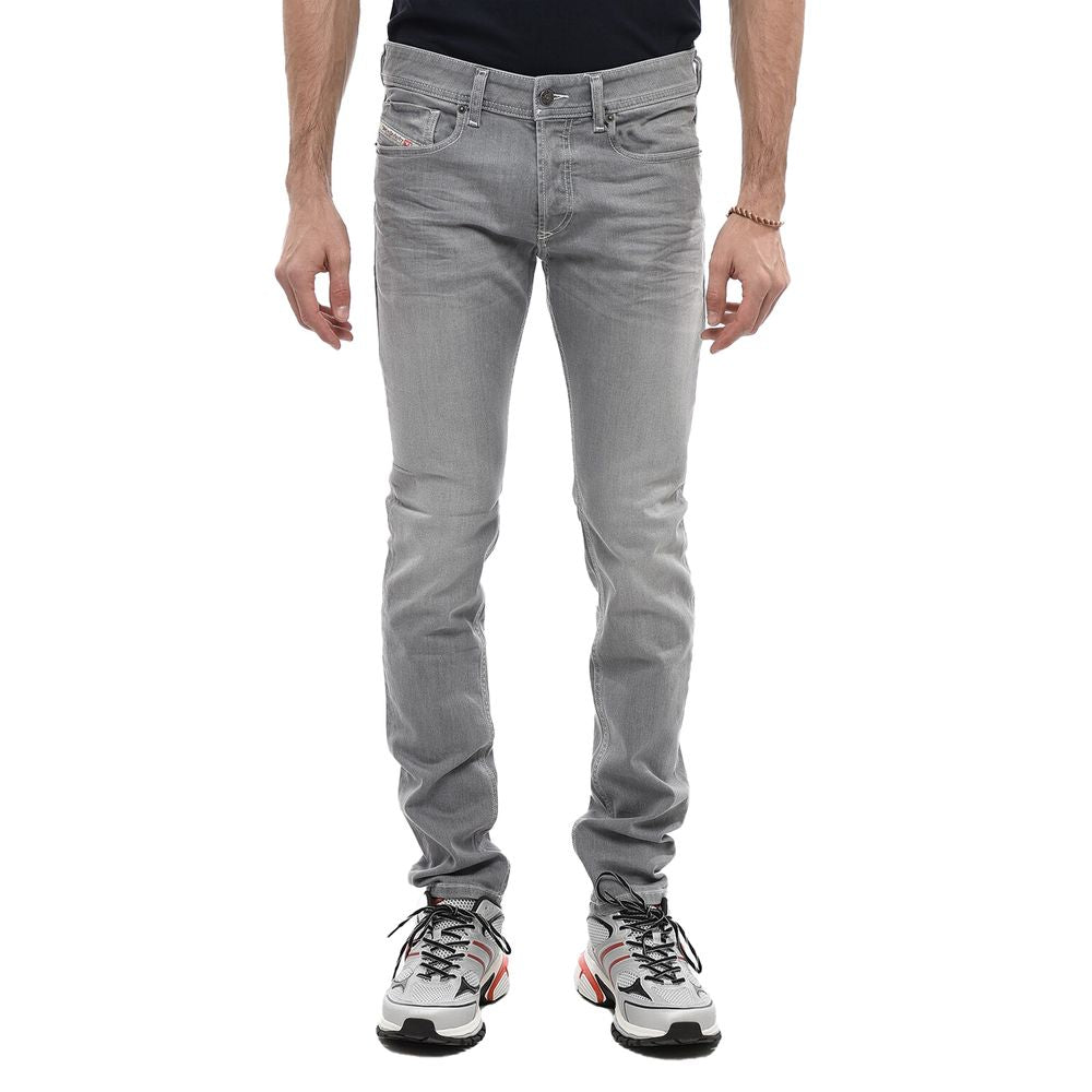 Gray Cotton Jeans & Pant - SEHABRANDS