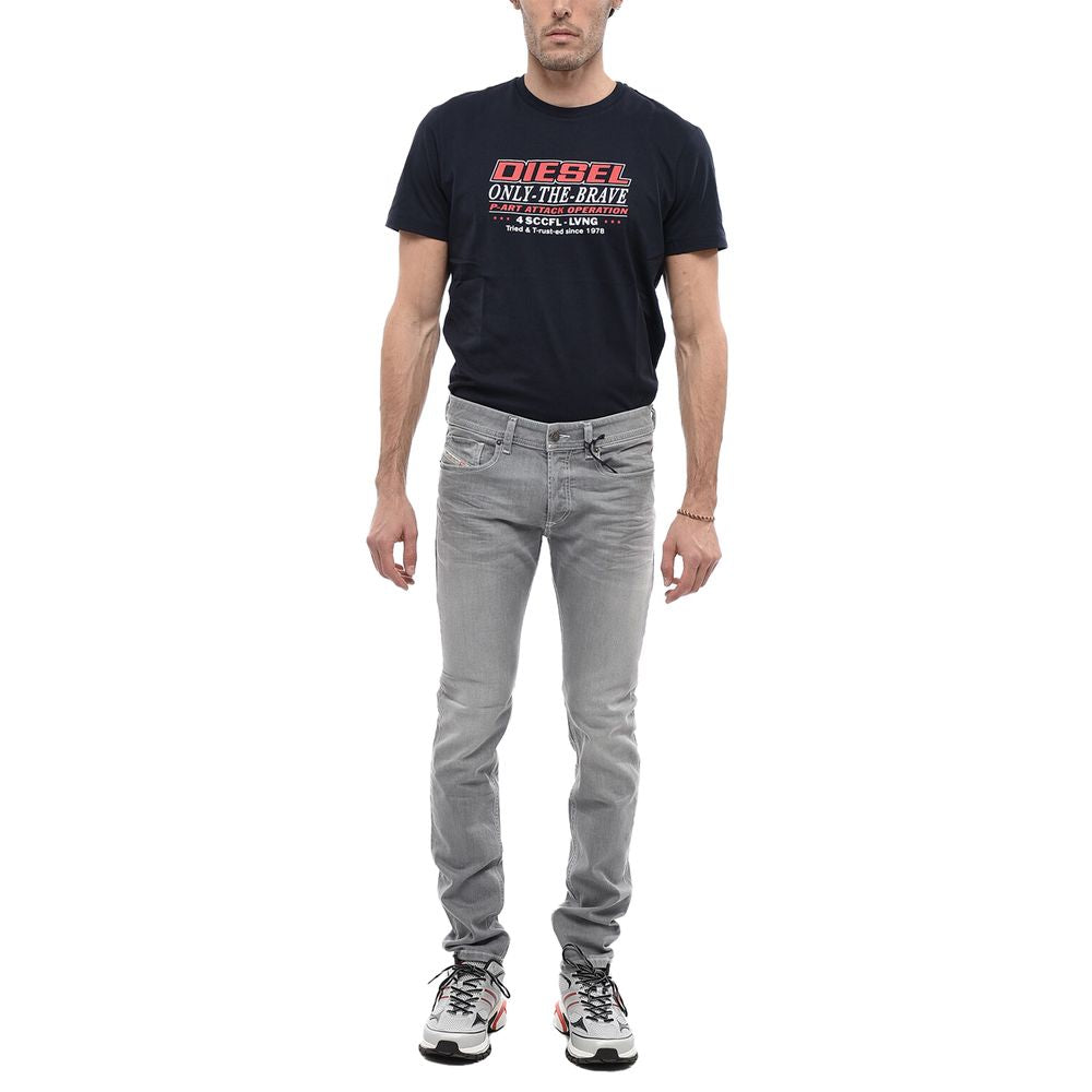 Gray Cotton Jeans & Pant - SEHABRANDS