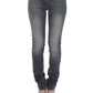 Chic Gray Slim-Fit Skinny Jeans - SEHABRANDS