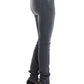 Chic Gray Slim-Fit Skinny Jeans - SEHABRANDS