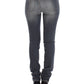 Chic Gray Slim-Fit Skinny Jeans - SEHABRANDS