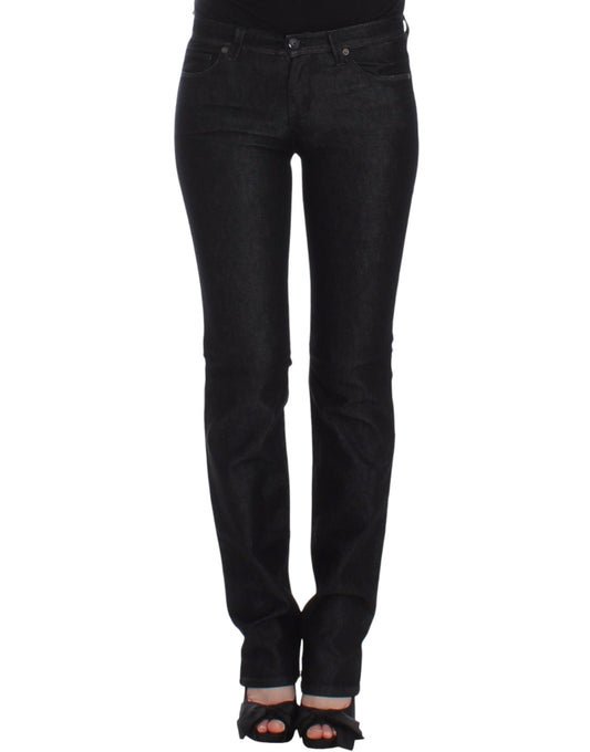 Chic Black Slim Skinny Jeans - SEHABRANDS