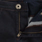 Chic Dark Blue Slim Jeans for Elegant Style - SEHABRANDS