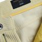 Dolce & Gabbana Yellow Corduroy Logo Plaque Skinny Denim Jeans