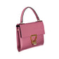 Pink Leather Handbag - SEHABRANDS