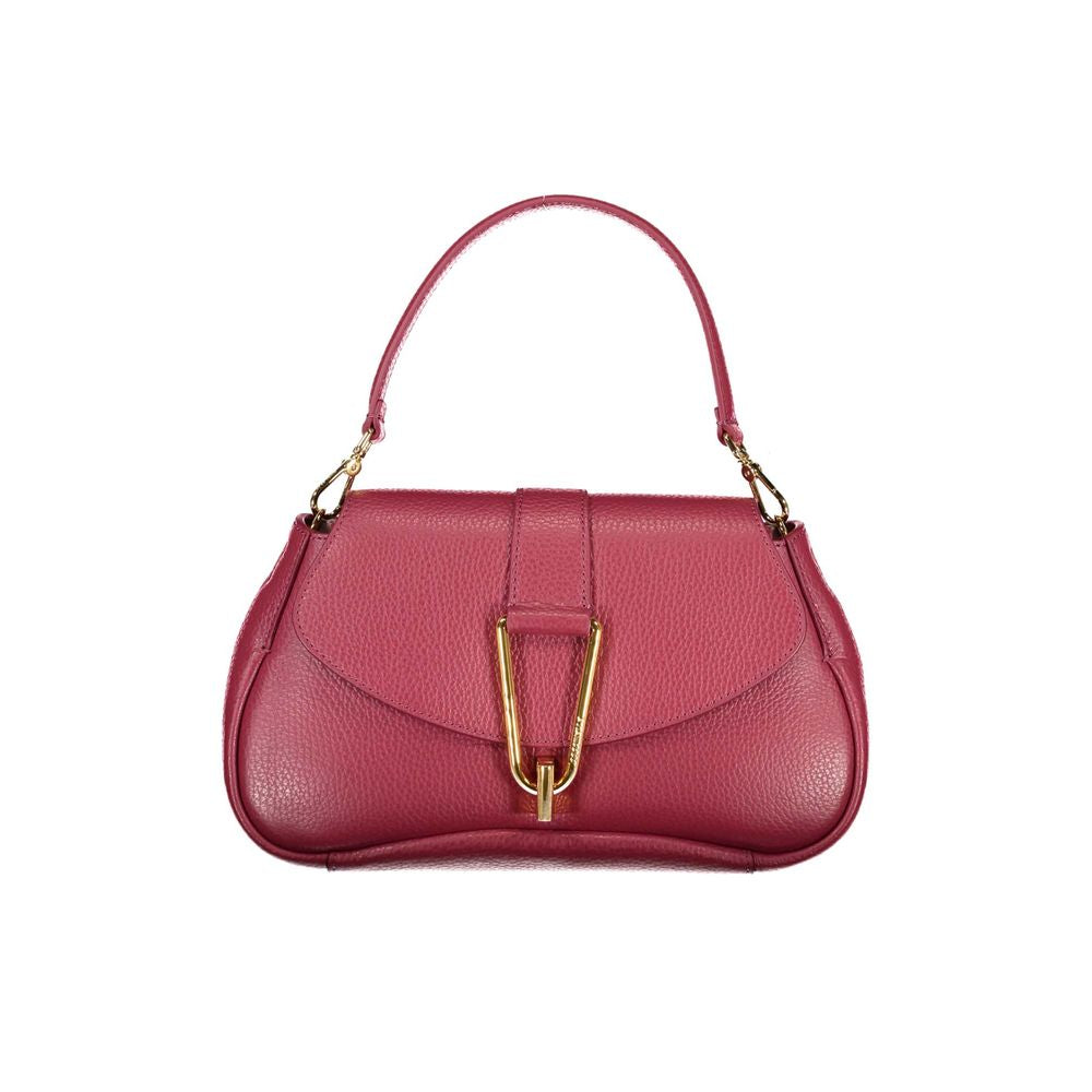 Red Leather Handbag - SEHABRANDS