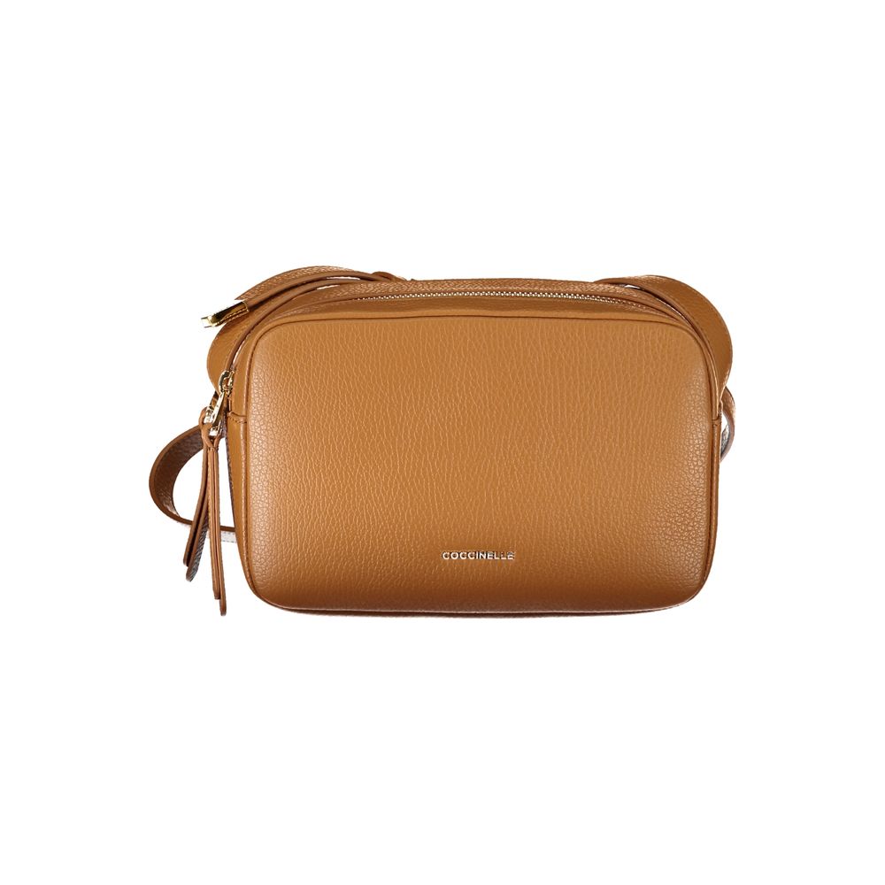 Brown Leather Handbag - SEHABRANDS