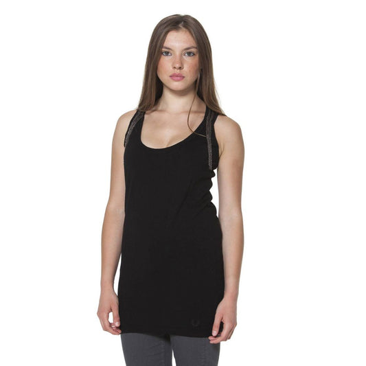 Black Polyester Tops & T-Shirt - SEHABRANDS