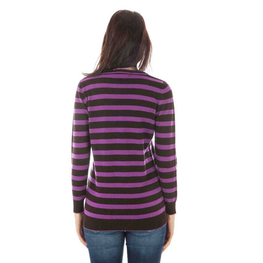 Purple Wool Sweater - SEHABRANDS