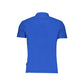 Blue Cotton Polo Shirt - SEHABRANDS