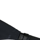 Dolce & Gabbana Black Men Wide Waist Silk Belt Cummerbund