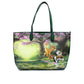 Disney Sutton Bambi Coated Canvas Shoulder Tote Handbag Purse - SEHABRANDS