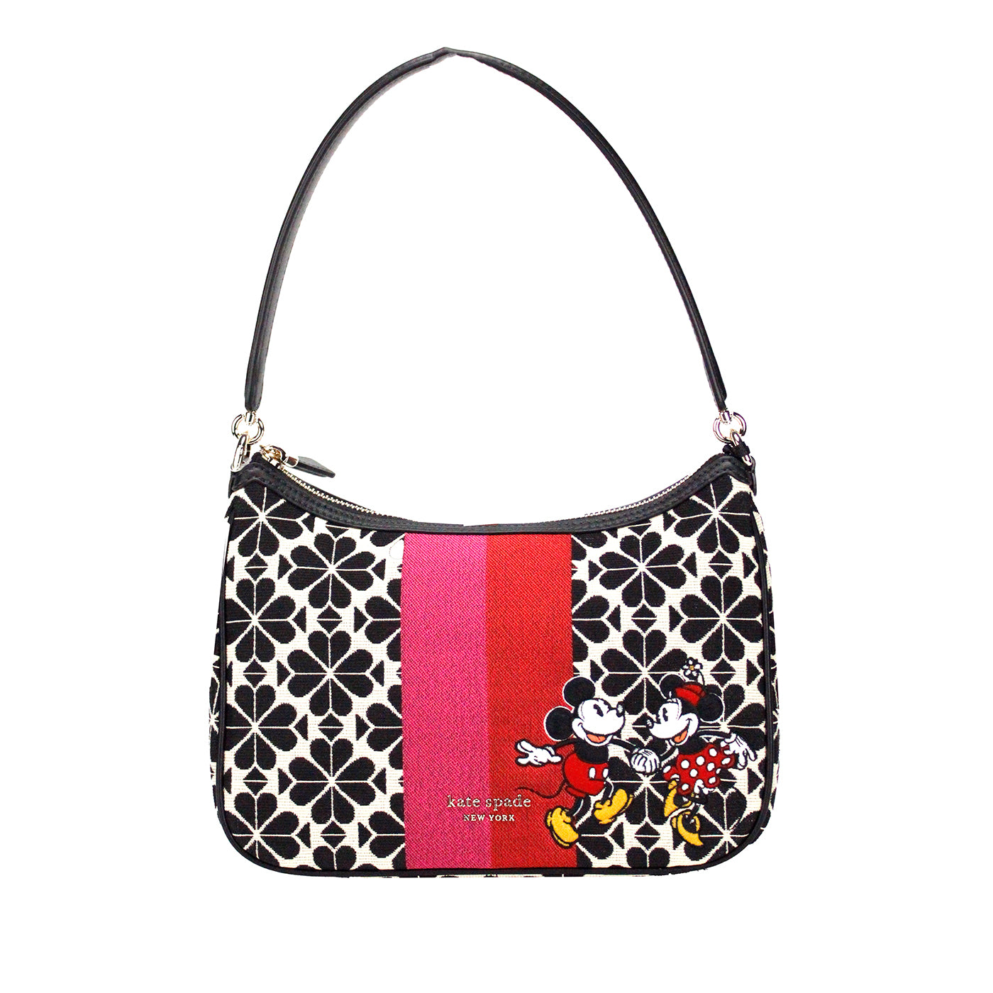 Disney 100 Sam Small Spade Flower Jacquard Canvas Shoulder Bag - SEHABRANDS