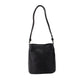 Leila Small Black Pebbled Leather Bucket Shoulder Crossbody Bag - SEHABRANDS