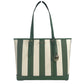 Jet Set Travel Large TZ Shoulder PVC Tote Bag Purse Fern Green - SEHABRANDS