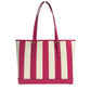 Jet Set Travel Large TZ Shoulder PVC Tote Bag Purse Pink - SEHABRANDS