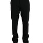 Dolce & Gabbana Black MARTINI Wool Formal 2 Piece Suit