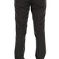 Dolce & Gabbana Elegant Gray Striped Wool Formal Trousers