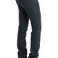 Chic Superslim Gray Cotton Jeans - SEHABRANDS