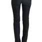 Chic Gray Slim Fit Denim - SEHABRANDS