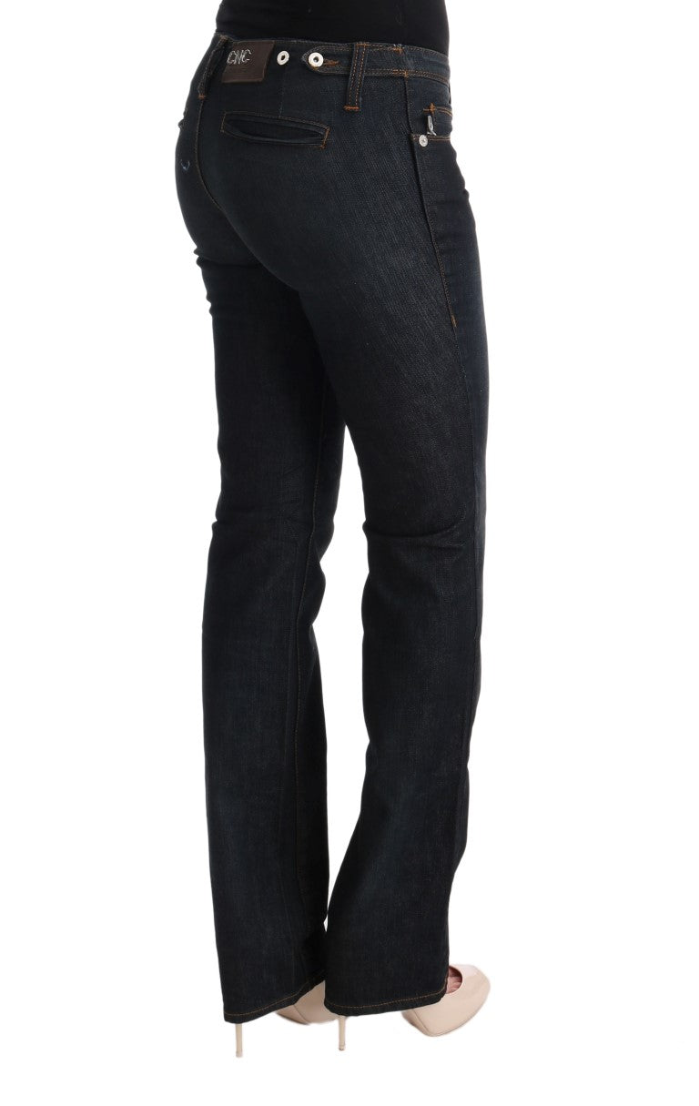 Chic Gray Slim Fit Denim - SEHABRANDS