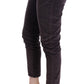 Chic Brown Capri Cropped Cotton Pants - SEHABRANDS