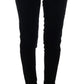 Chic Black Slim Fit Cropped Pants - SEHABRANDS