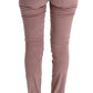 Chic Pink Capri Cropped Trousers - SEHABRANDS