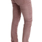 Chic Pink Capri Cropped Trousers - SEHABRANDS