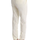 Chic White Regular Fit Pants - SEHABRANDS