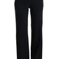 Chic Black Bootcut Formal Pants - SEHABRANDS