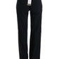 Chic Black Bootcut Formal Pants - SEHABRANDS