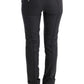 Chic Gray Casual Skinny Pants - SEHABRANDS