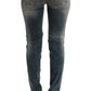 Chic Blue Wash Slim Fit Jeans - SEHABRANDS