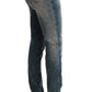 Chic Blue Wash Slim Fit Jeans - SEHABRANDS