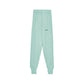 Mint Green Wool Blend Tracksuit Trousers - SEHABRANDS