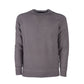 Elegant Gray Cashmere Crew Neck Sweater - SEHABRANDS