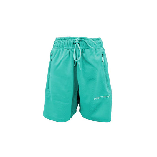 Chic Green Bermuda Shorts with Side Stripes - SEHABRANDS