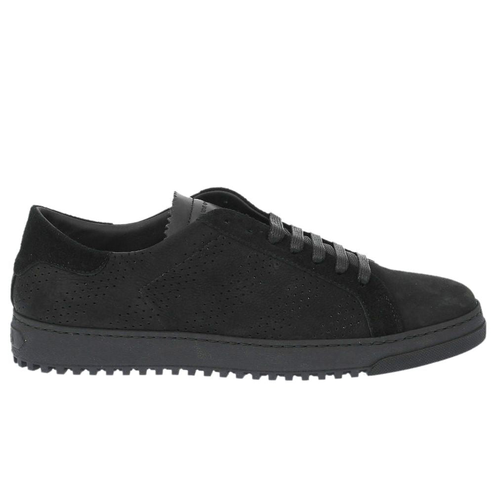 Elegant Suede Calfskin Sneakers - SEHABRANDS