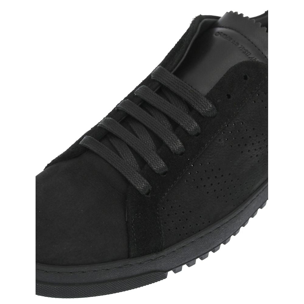 Elegant Suede Calfskin Sneakers - SEHABRANDS