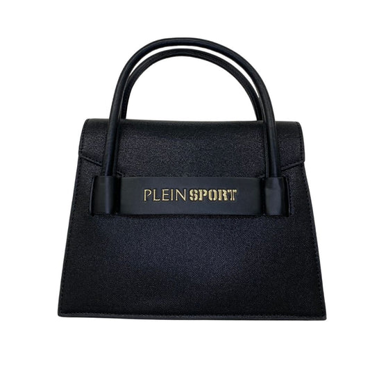 Black Polyethylene Women Handbag - SEHABRANDS